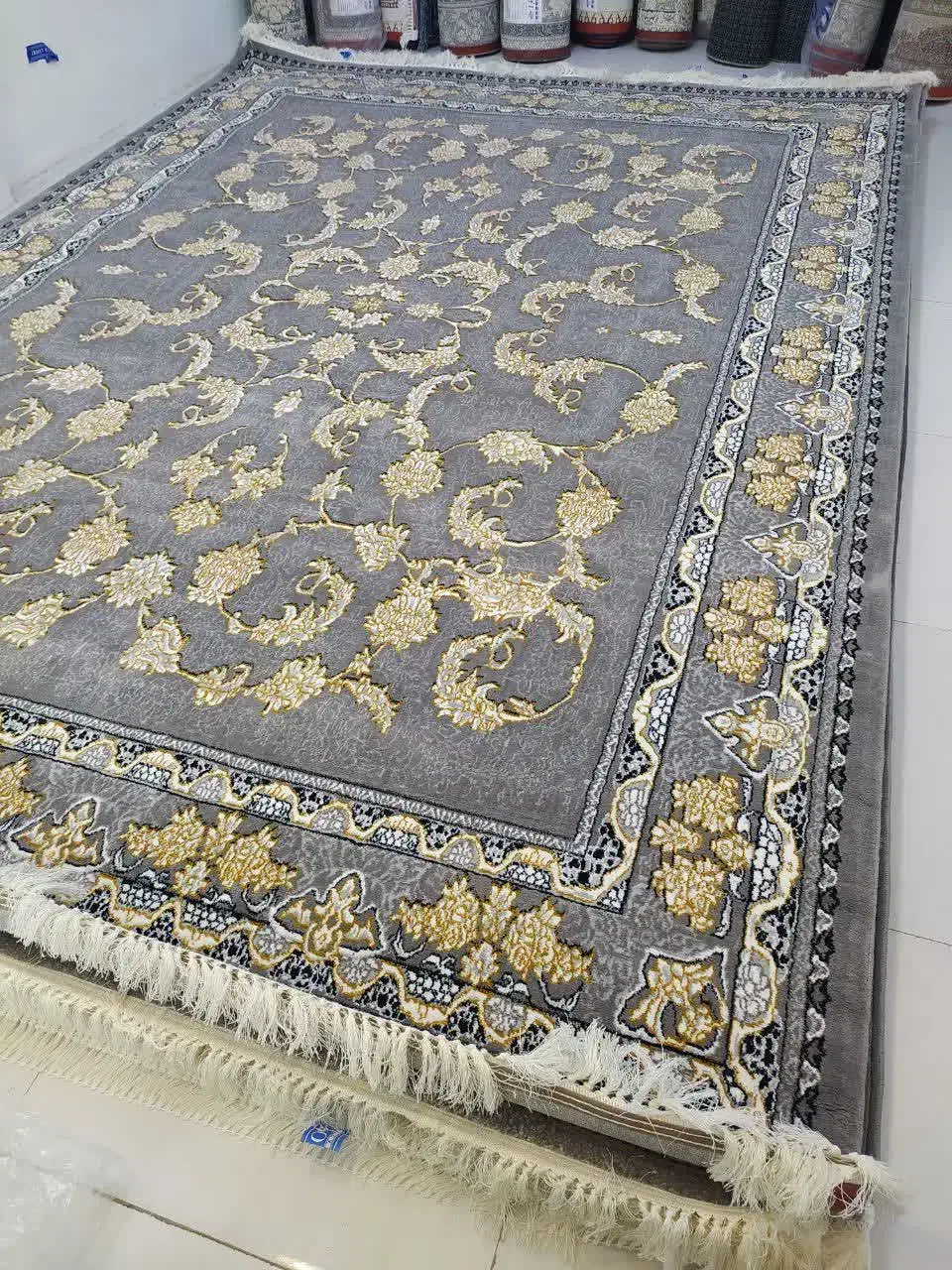 فرش 440شانه9متری نخ بی سی اف،آکبند|فرش|کنگاور, |دیوار