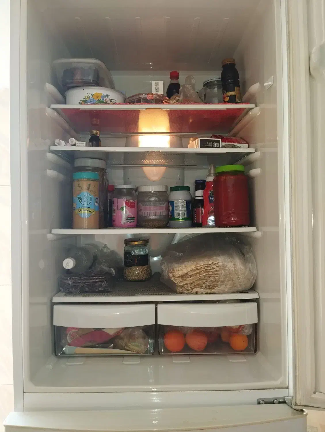 یخچال فریزر الکترواستیل‌.بدون پوسیدگی.سالم.بزرگ|یخچال و فریزر|ماهدشت, |دیوار