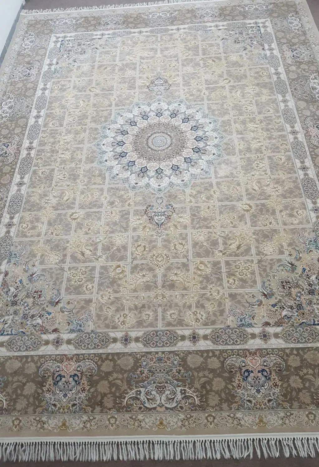 فرش ۱۲ متری مدل پیچک فیلی|فرش|ایلام, |دیوار