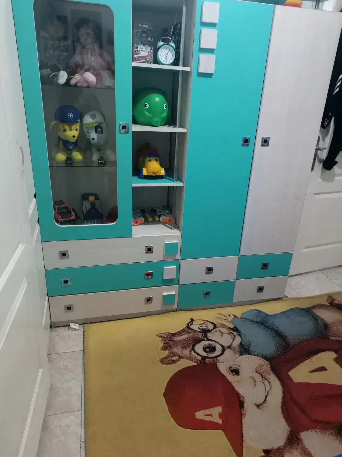 تخت خواب نوجوان|تخت و سرویس خواب|ری, دولت‌آباد|دیوار