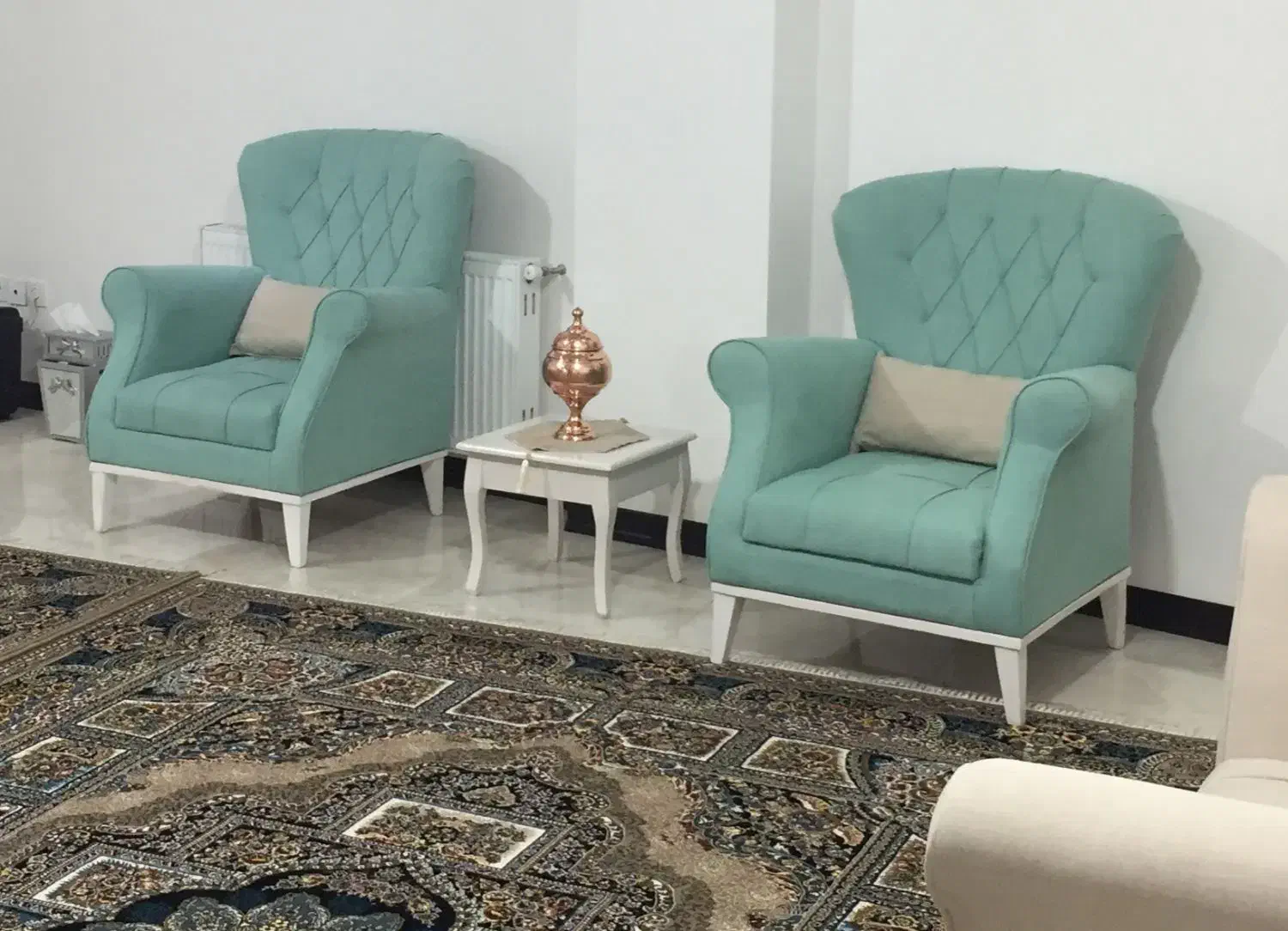 مبل هفت نفره در حد نو|مبلمان خانگی و میز عسلی|ساری, |دیوار