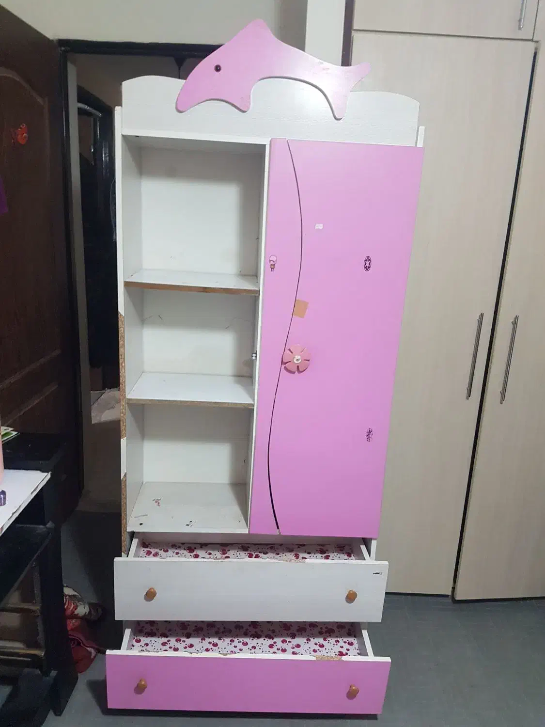 کمد و دراور و قفسه سرهم کودک و نوجوان در گلبهار|جاکفشی، کمد، دراور|گلبهار, شهر جدید گلبهار|دیوار