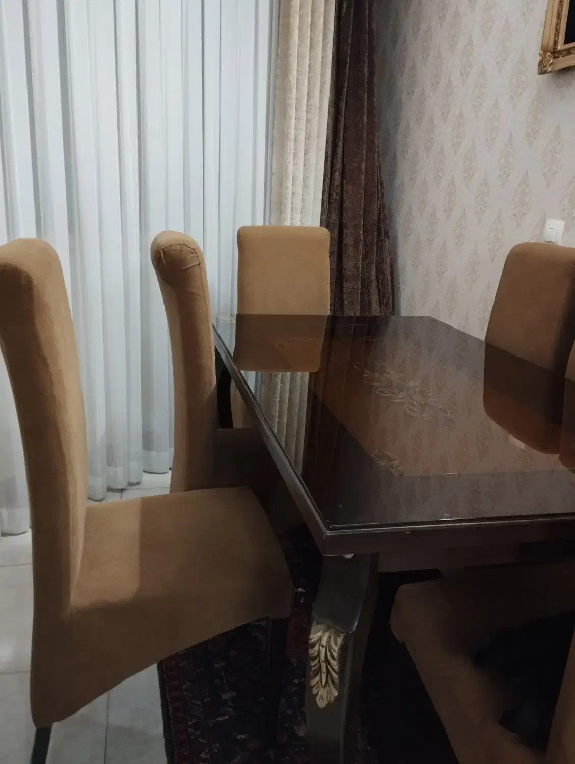میز ناهارخوری 6نفره|میز و صندلی غذاخوری|همدان, |دیوار