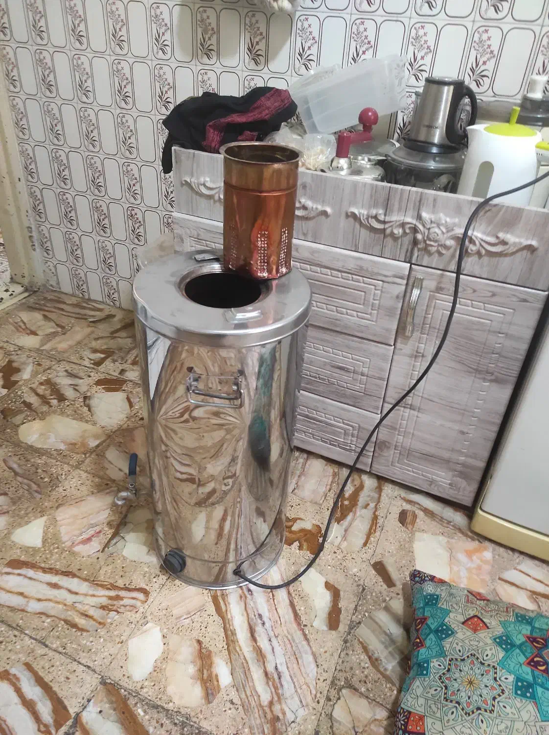 سماور برقی ۲۰ لیتری|سماور، چای‌ساز، قهوه‌ساز|تهران, جنت‌آباد جنوبی|دیوار