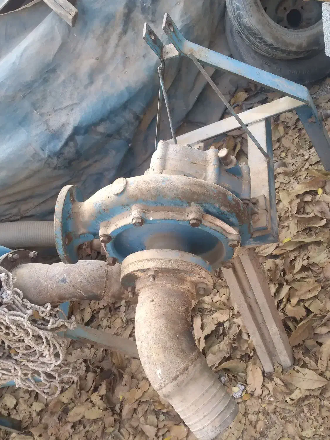 خرمن کوب و پمپ آب|ماشینآلات صنعتی|نهاوند, |دیوار