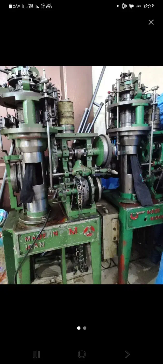 فروش دستگاه جورابافی|ماشین‌آلات صنعتی|ورامین, خیر آباد|دیوار