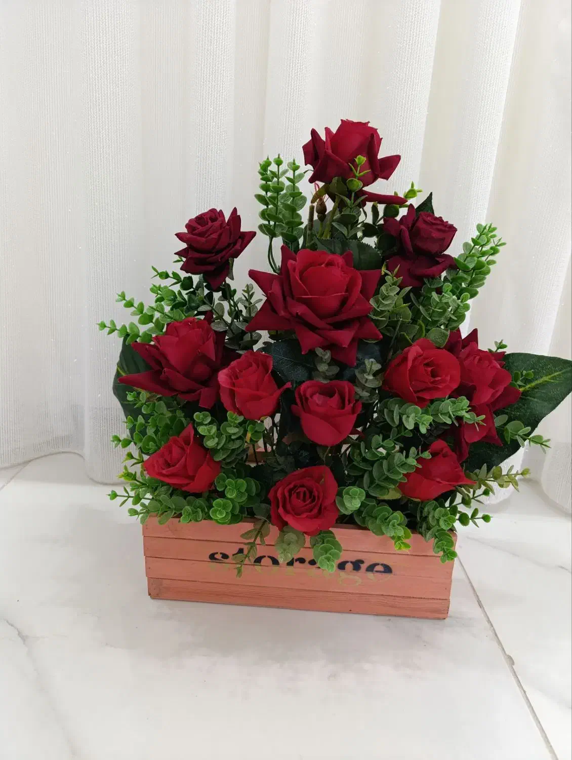 گل روز نونو|گل مصنوعی|سلماس, |دیوار