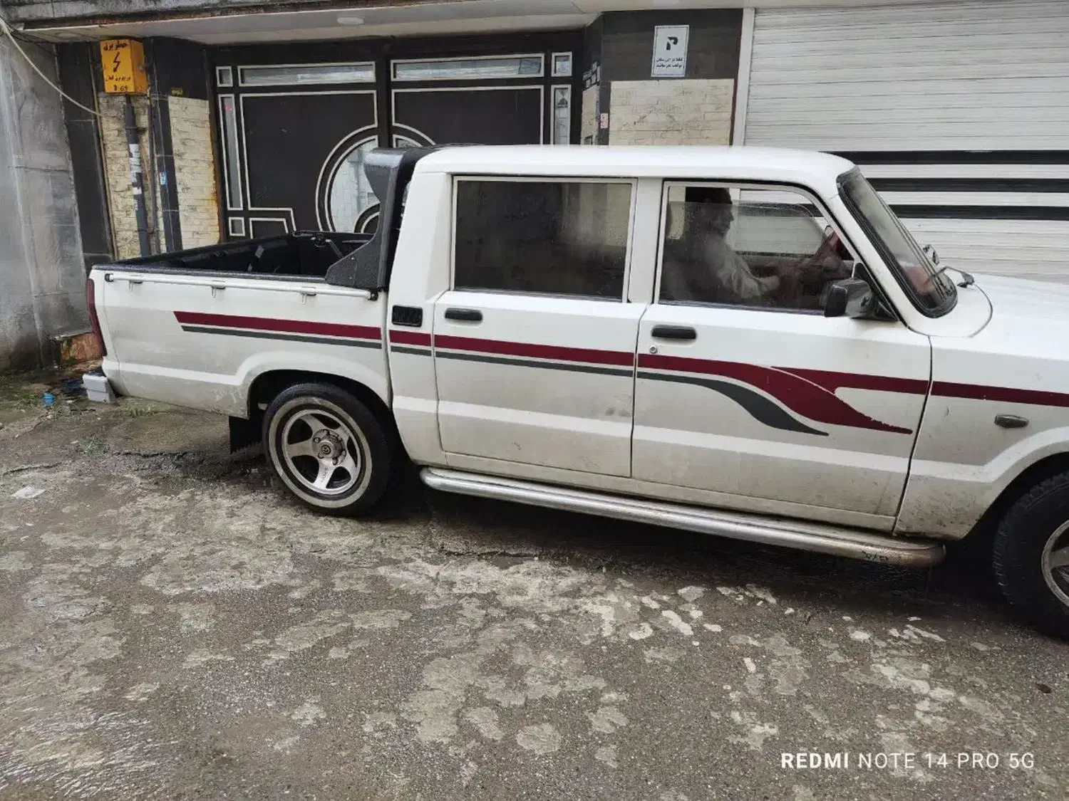 مزدا کارا دوکابین 1700 مدل 95 سفید|خودرو سواری و وانت|آستانه اشرفیه, |دیوار