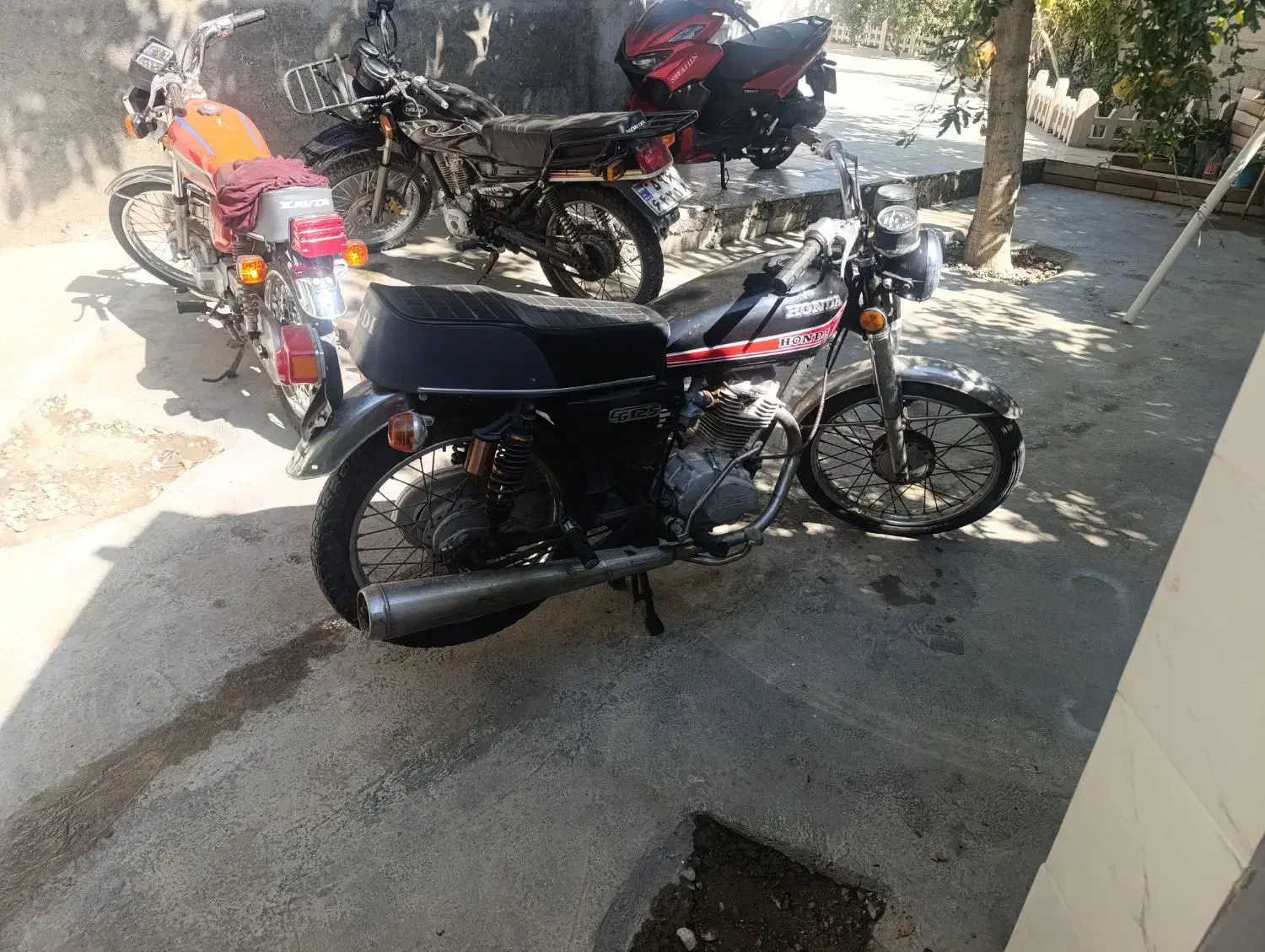 موتور مزایده سی جی سالم|موتورسیکلت|گنبد کاووس, |دیوار