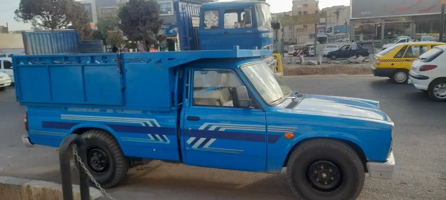 وانت نیسان دوگانه کارخانه مدل ۴۰۲|خودرو سواری و وانت|رامجین, |دیوار