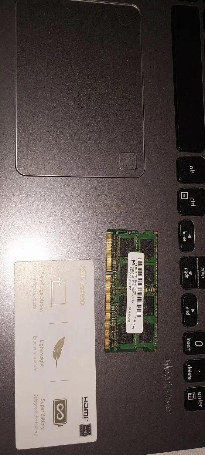 رم لپتاپ ۴گیگ|قطعات و لوازم جانبی رایانه|سمنان, |دیوار