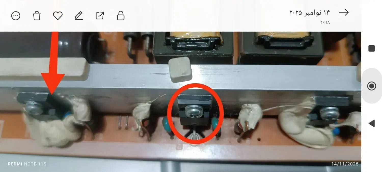 تلویزیون شکسته و سوخته|تلویزیون و پروژکتور|خرمآباد, |دیوار