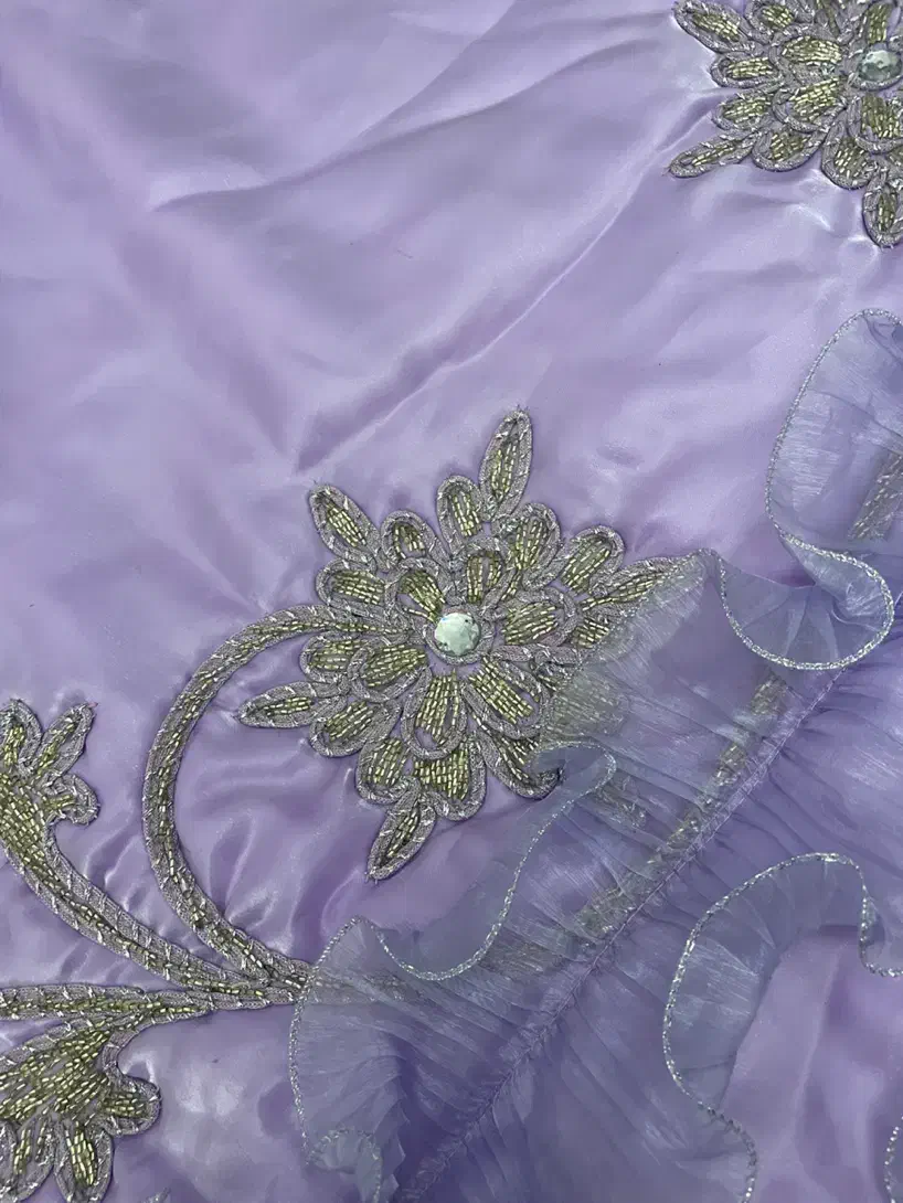 روتختی بنفش یاسی جواهر دوزی|سرویس روتختی|تهران, صادقیه|دیوار