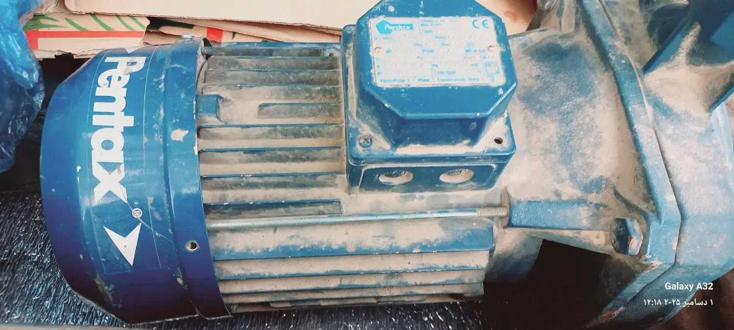 پمپ آب سه اسپ سه فاز پنتاکس ایتالیا|ابزارآلات|عنبرآباد, |دیوار