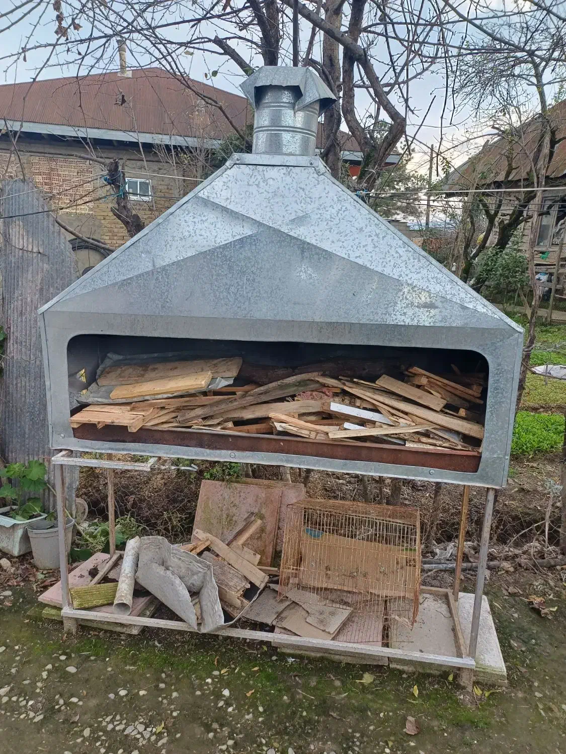 منقل کبابی بزرگ|اجاق گاز و لوازم برقی پختوپز|فومن, |دیوار