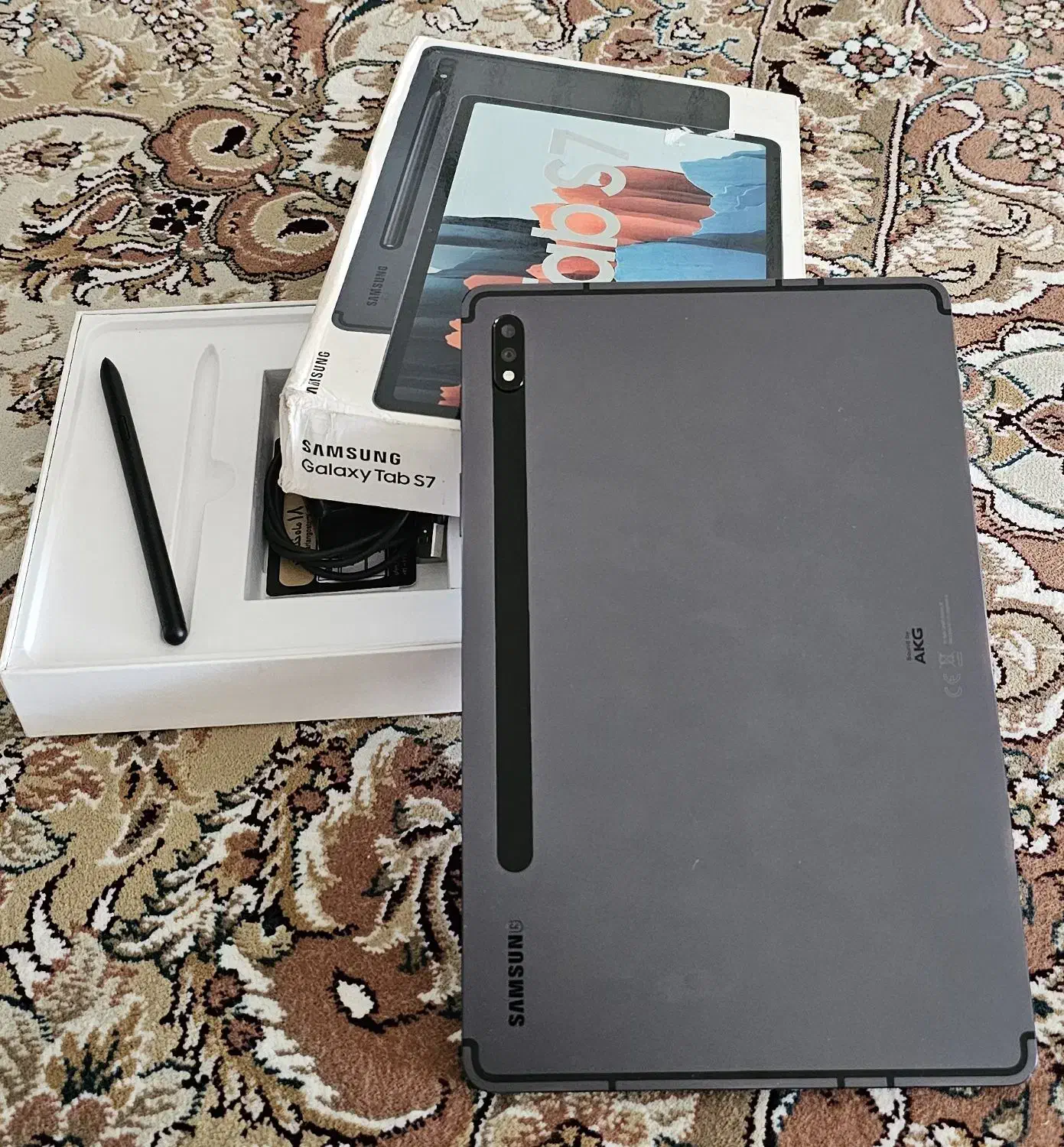 Samsung Galaxy Tab S7 رم 6 حافظه 128GB قلم S Pen|تبلت|فردیس, شهرک سپاه|دیوار