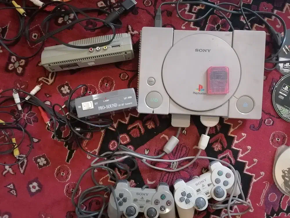 پلی استیشن 1 با سی دی ها|کنسول، بازی ویدئویی و آنلاین|اهواز, کیانپارس |دیوار