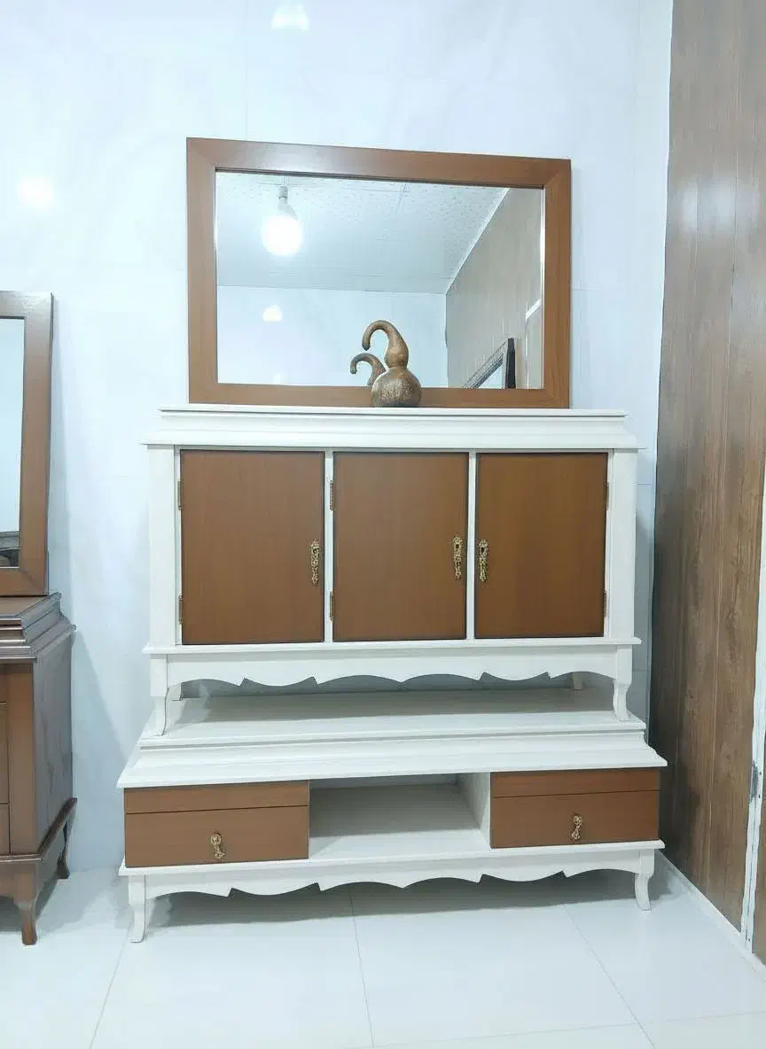 ست آینه و کنسول مدل پیانوی|بوفه، ویترین، کنسول|اراک, |دیوار