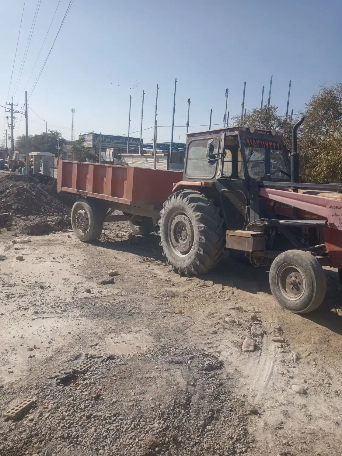 تراکتور بیل دار مدل ۸۰|خودرو سنگین|مشهد, چهاربرج|دیوار