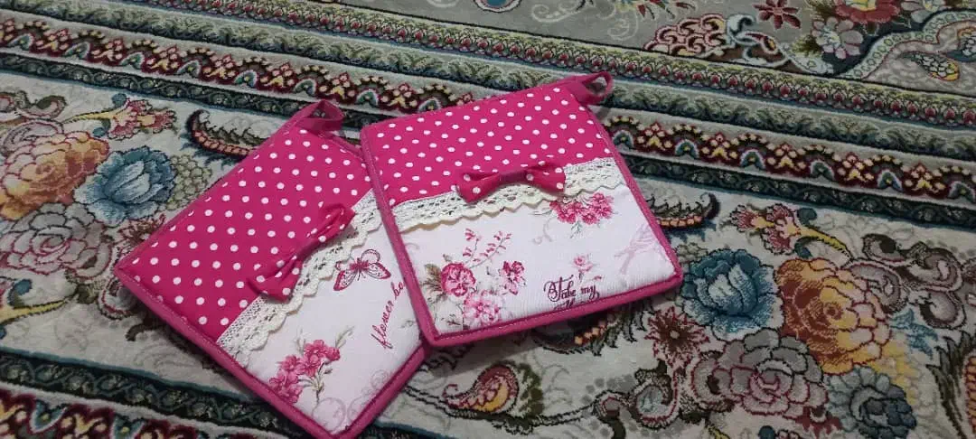 دستمال دستگیره قابلمه و دم کنی|سفره، حوله، دستمال آشپزخانه|خوی, |دیوار