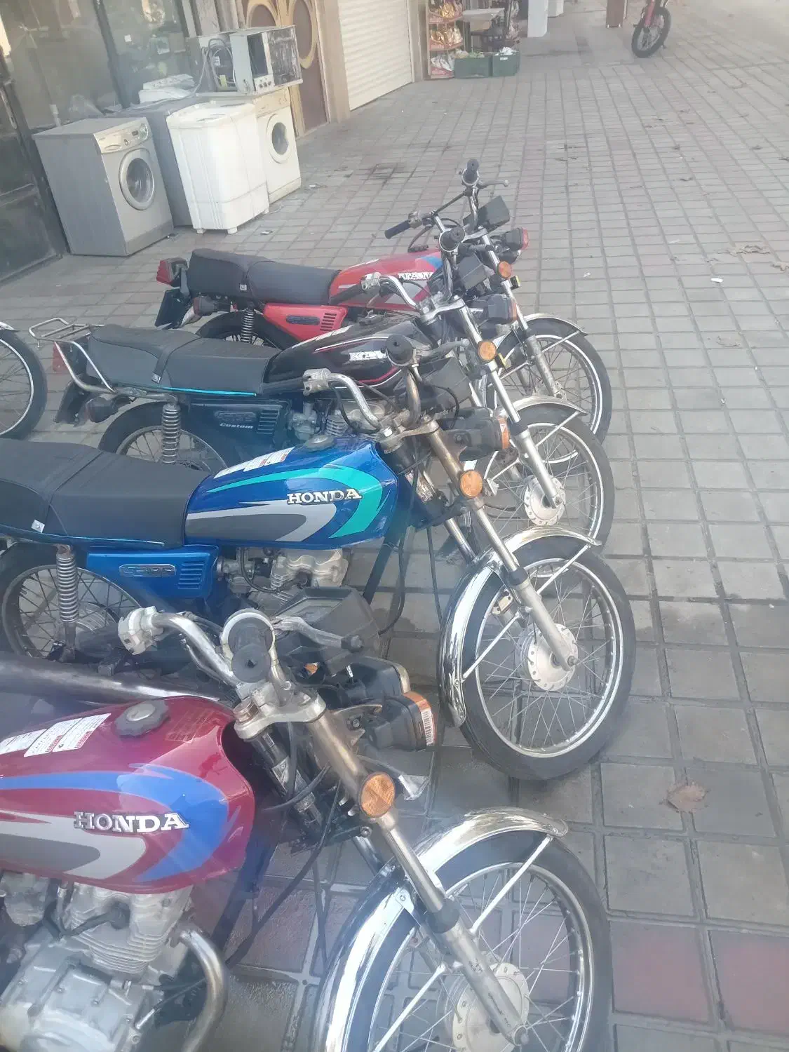 همه رقم موتور هوندا مزایده زیر قیمت|موتورسیکلت|تالش, هشتپر|دیوار