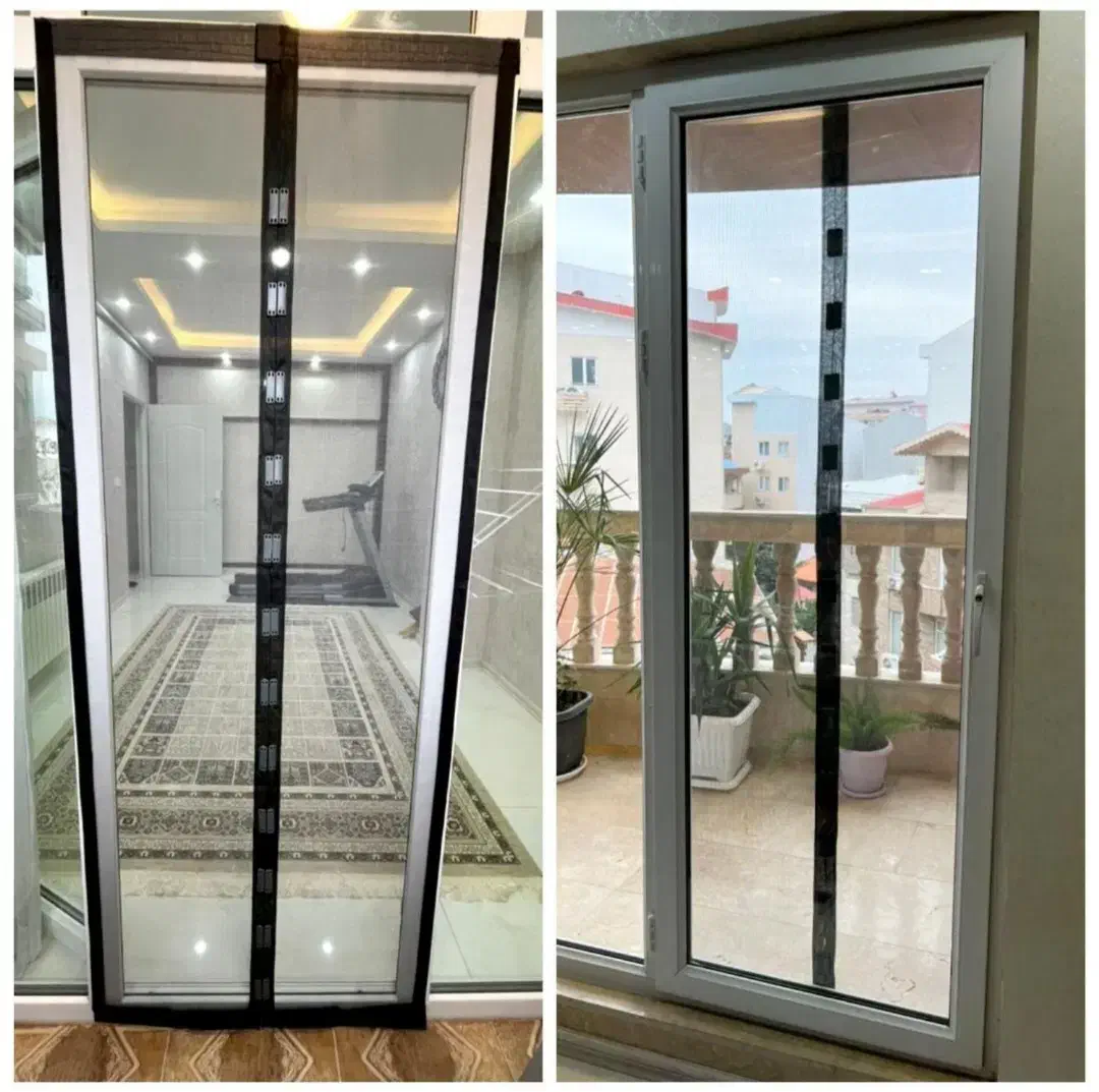 دوخت پرده مغناطیسی تابستان و زمستان|پرده، رانر، رومیزی|بروجرد, |دیوار