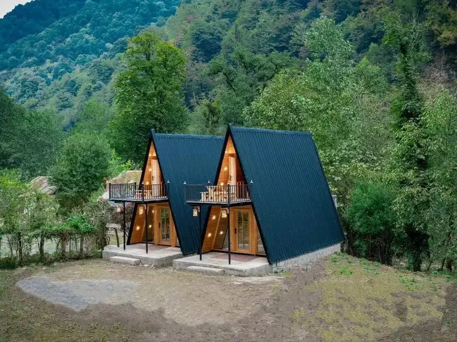 سازنده ساخت کلبه سوئیسی|فروش خانه و ویلا|رشت, شکار اسطلخ|دیوار