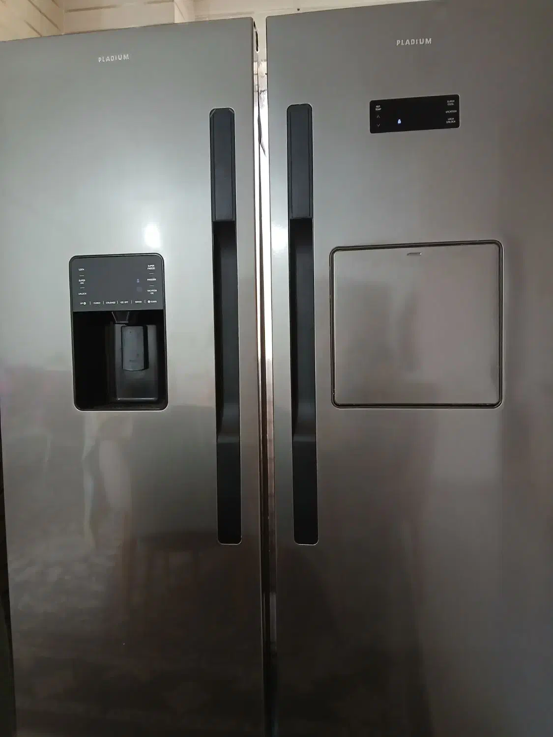 یخچال و فریزر دوقلو پلادیوم(الکترو استیل)طرح ساید|یخچال و فریزر|گرگان, |دیوار