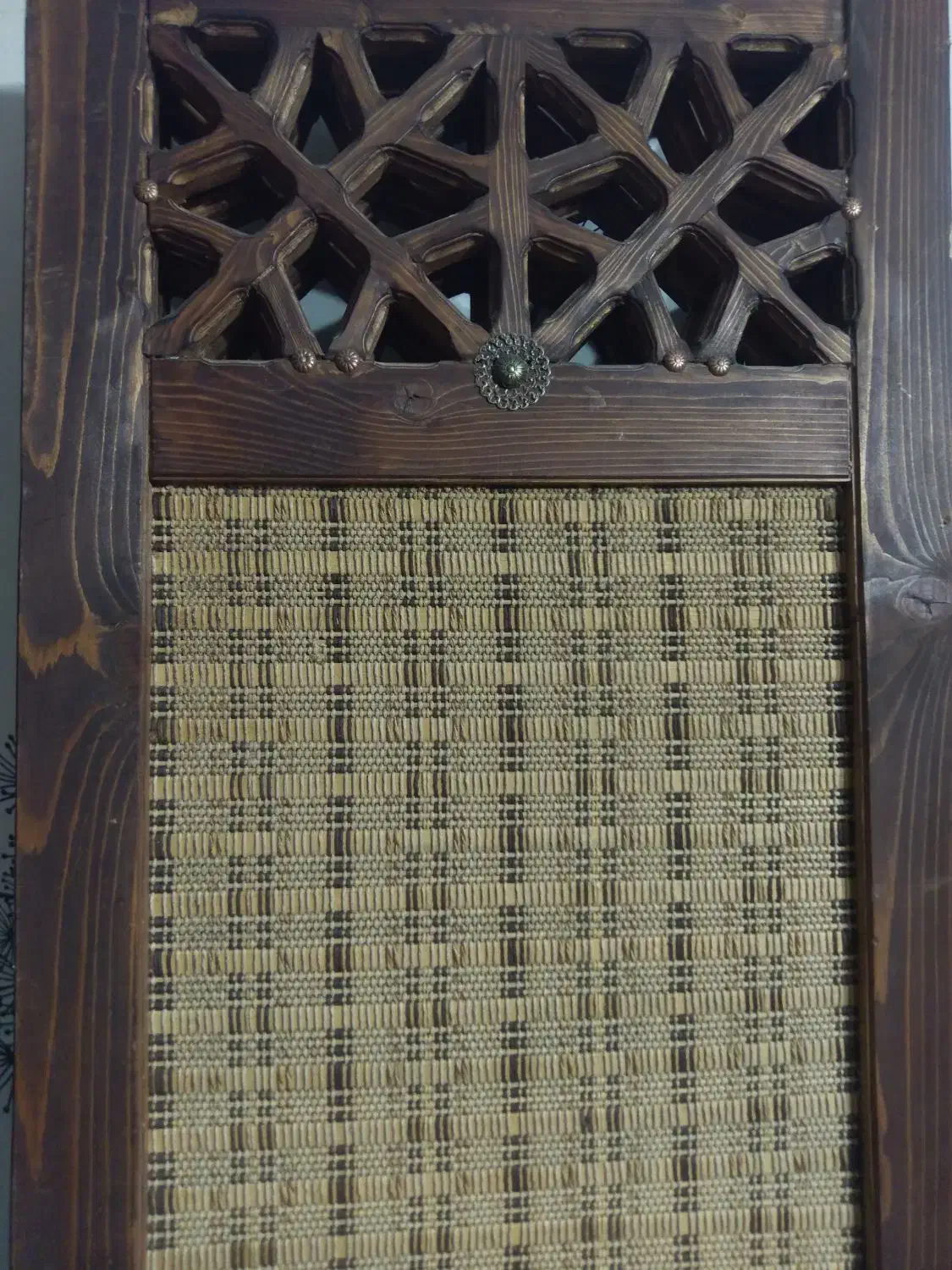 پارتیشن پاراوان دولنگه چوب روس گره چینی کار دست|صنایع دستی و سایر لوازم تزئینی|تهران, امانیه|دیوار