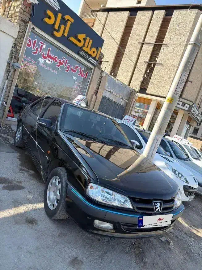 پژوپارس مشکی دوررنگ فنی سالم زیرپاعالی|خودرو سواری و وانت|کاشان, دانش|دیوار