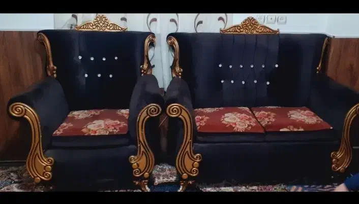 فروش فوری مبل هفت نفره|مبلمان خانگی و میز عسلی|رودسر, |دیوار