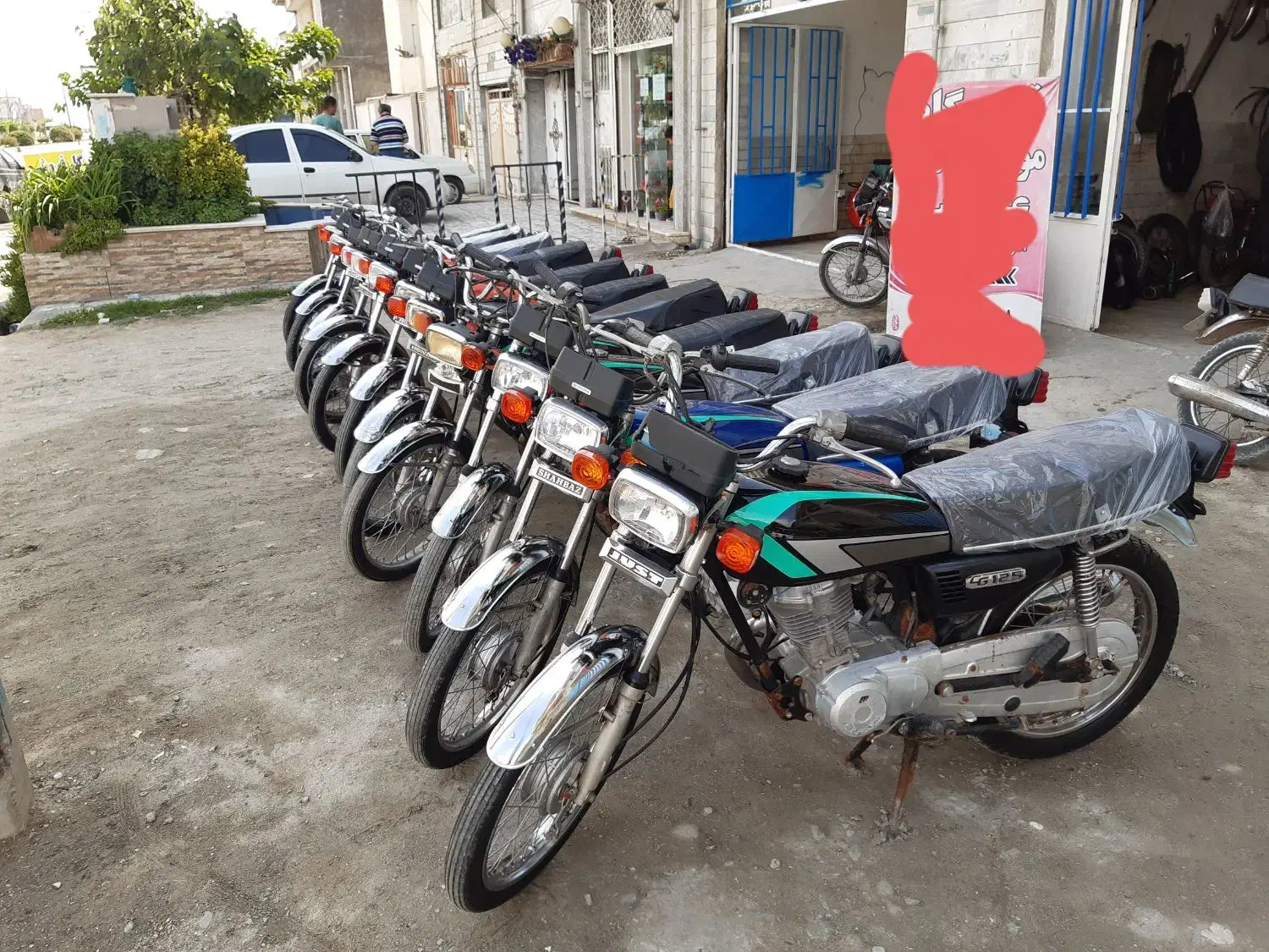 موتور مزایده|موتورسیکلت|بندر ترکمن, |دیوار