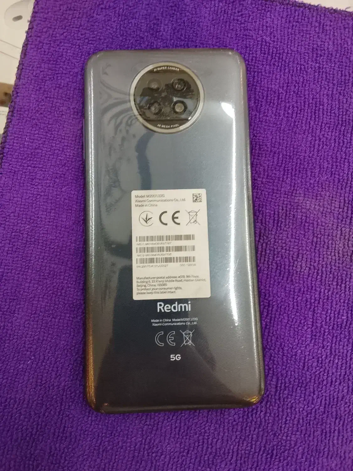 گوشی شیائومی note 9 t مشکی|موبایل|قزوین, |دیوار