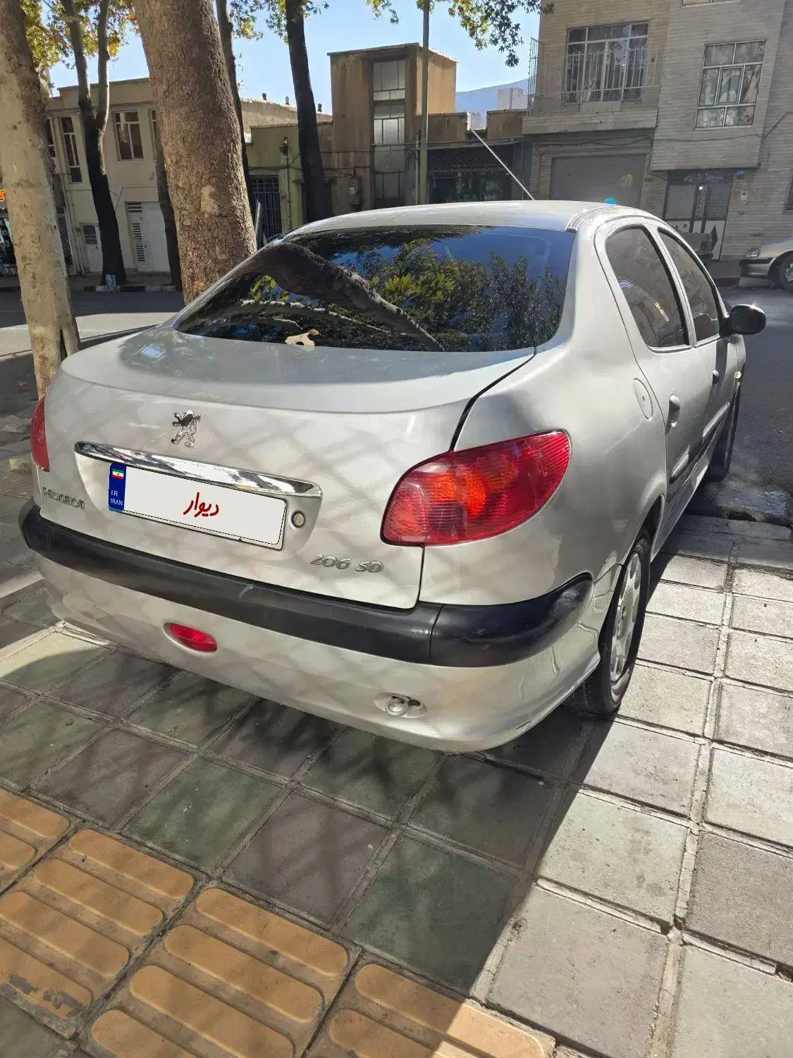 ۲۰۶sd مدل ۹۸|خودرو سواری و وانت|سنندج, |دیوار