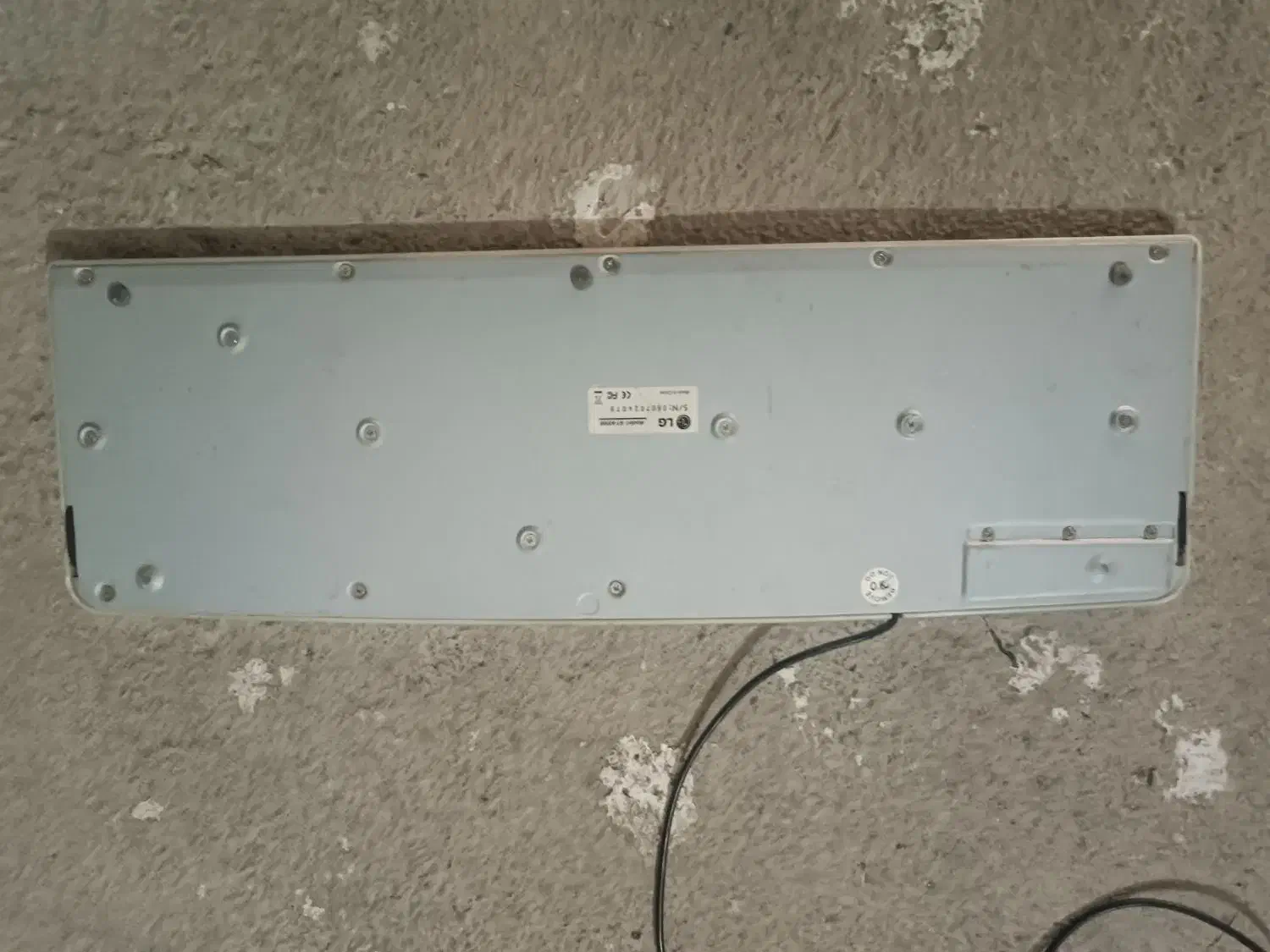 کیبرد قدیمی LG اصلی|قطعات و لوازم جانبی رایانه|هشتگرد, شهرک ایران خودرو|دیوار