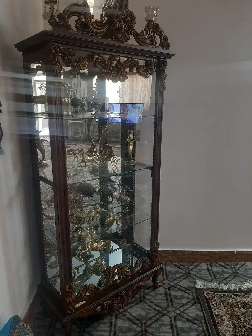 بوفه چوبی|بوفه، ویترین، کنسول|خرمآباد, |دیوار