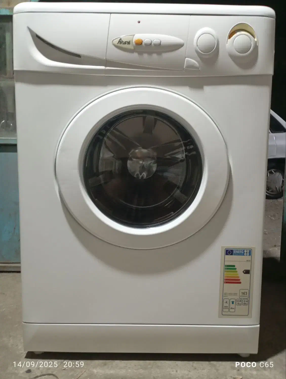 ماشین لباسشویی آبسال|ماشین لباسشویی و خشککن لباس|پرند, فاز ۴|دیوار