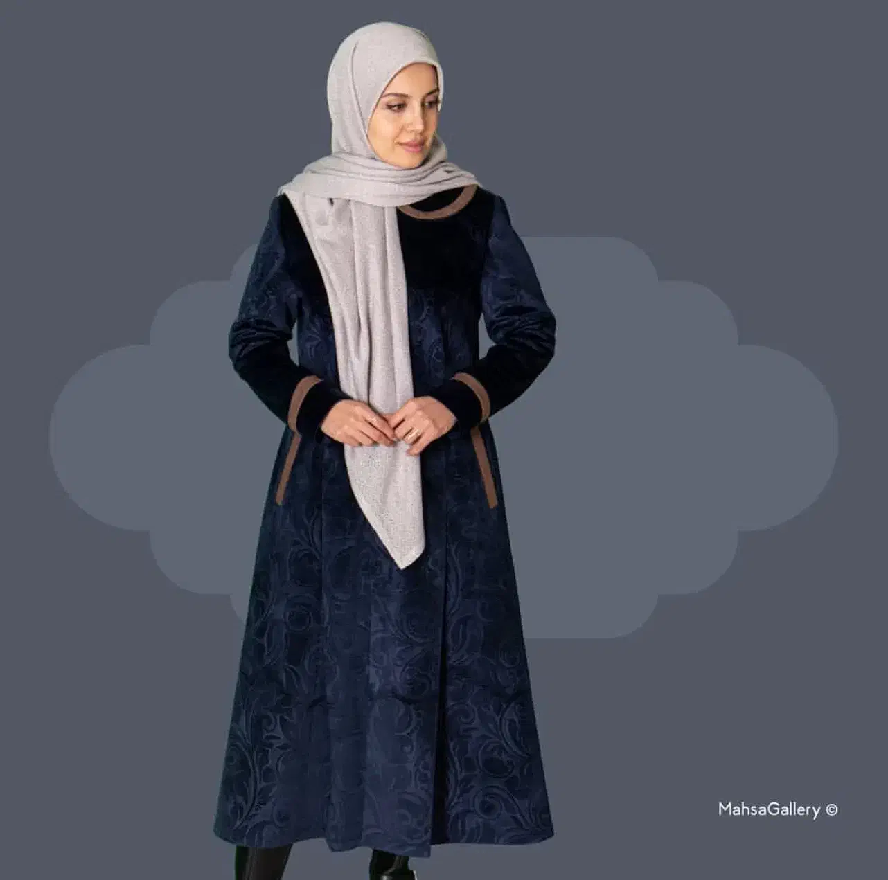 پالتو بلند سرمهای|لباس|فردیس, فردیس|دیوار