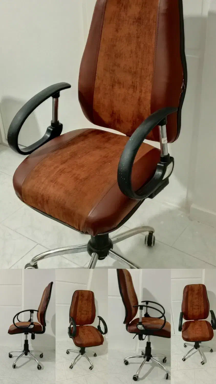 صندلی گردون پایه سنگین|مبلمان اداری|تربتحیدریه, میدان مرکزی|دیوار