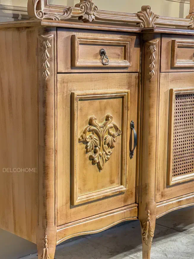 کنسول اینه تمام چوب راش|بوفه، ویترین، کنسول|تهران, قیطریه|دیوار