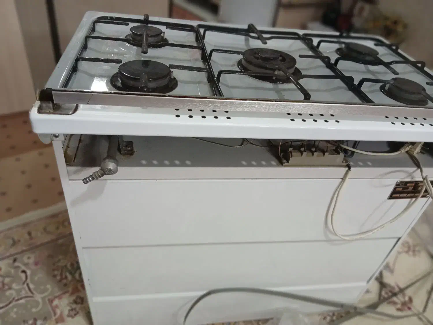 اجاق گاز ۵شعله تمیز درحدنو|اجاق گاز و لوازم برقی پخت‌وپز|ماهدشت, |دیوار