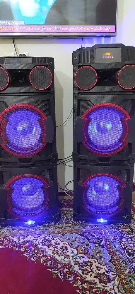 اسپیکر باند میکرولب|سیستم صوتی خانگی|مینودشت, |دیوار