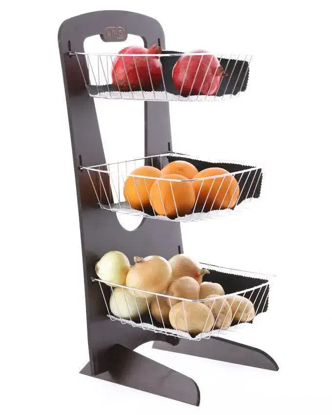 سبد سیب زمینی و پیاز|ظروف نگهدارنده، پلاستیکی، یکبارمصرف|یزد, |دیوار