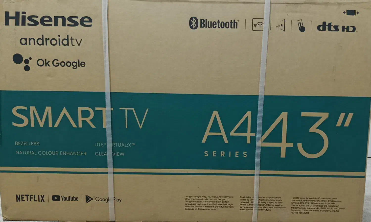 تلویزیون 43اینج sanam....hisense|تلویزیون و پروژکتور|یاسوج, |دیوار