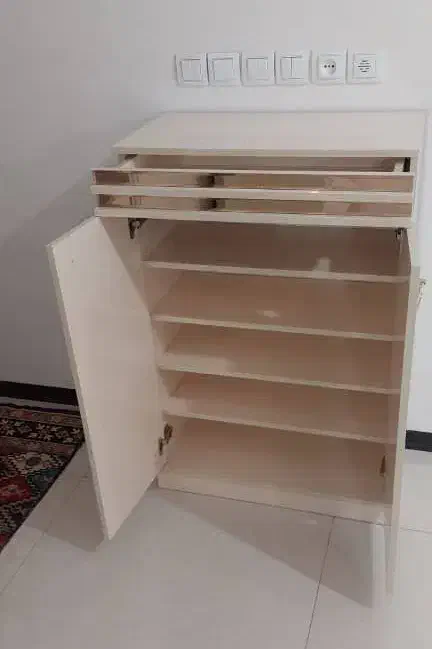 جاکفشی جنس چوبی سفارشی|جاکفشی، کمد، دراور|بومهن, |دیوار