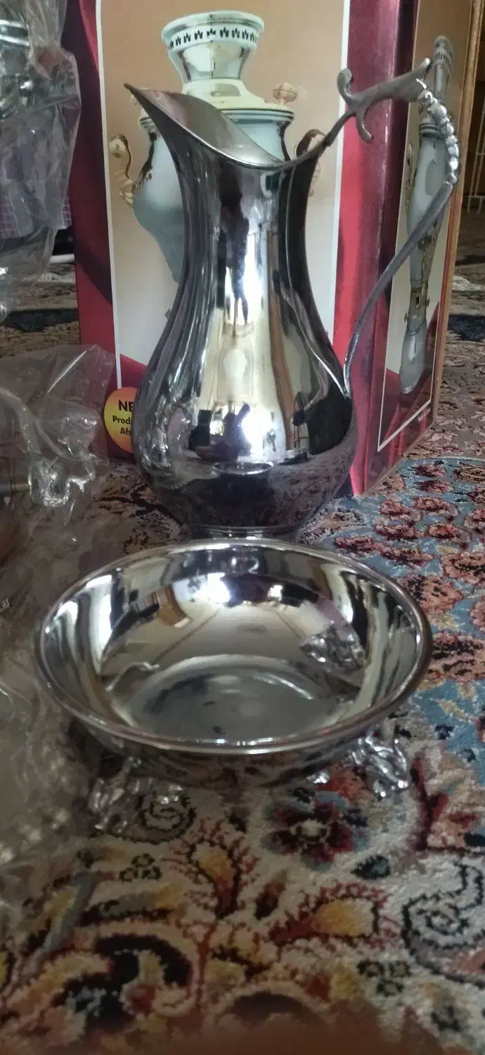 فروش سماور گازی افسون و اسباب سماور|سماور، چای‌ساز، قهوه‌ساز|لنجان, |دیوار