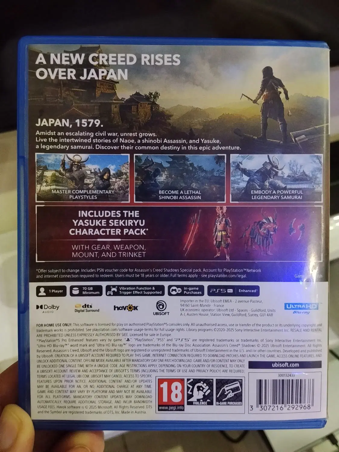 بازی PS5 Assassins Creed shadows|کنسول، بازی ویدئویی و آنلاین|تهران, هفت چنار|دیوار