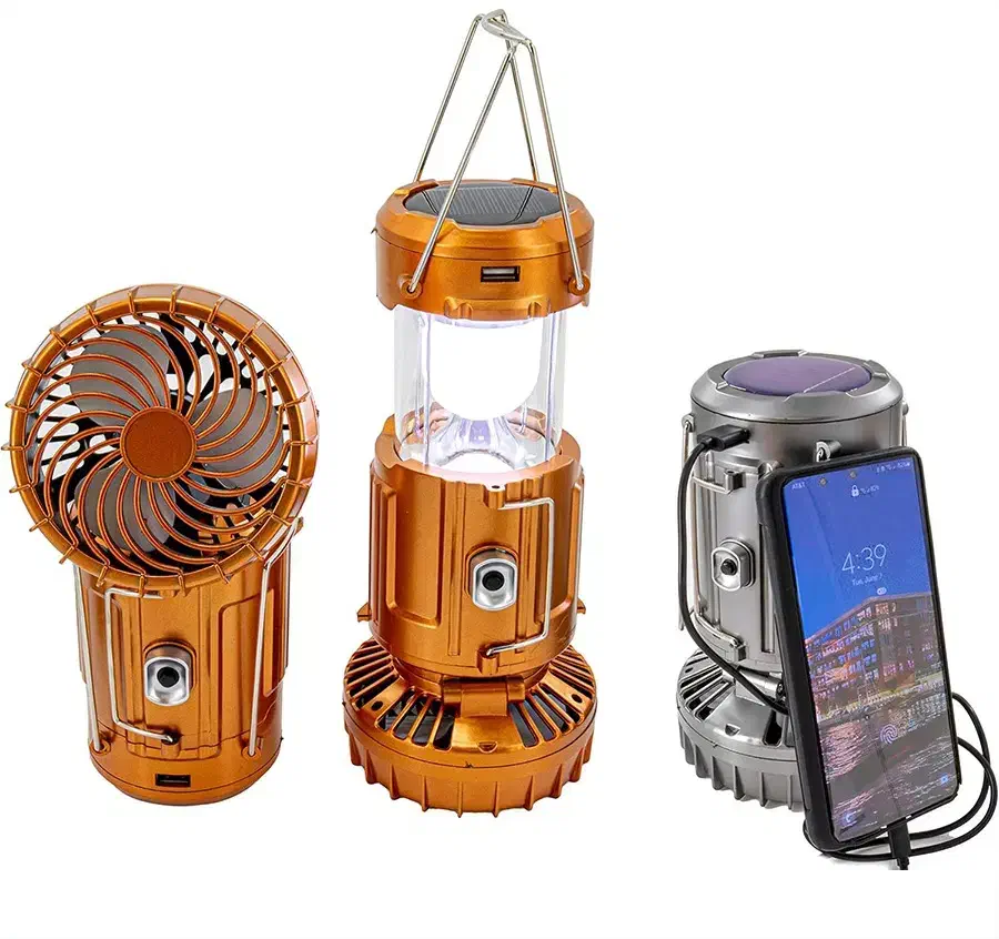 چراغ خورشیدی پنکه وپاوربانک دار پرداخت درب منزل|لامپ و چراغ|ساری, |دیوار