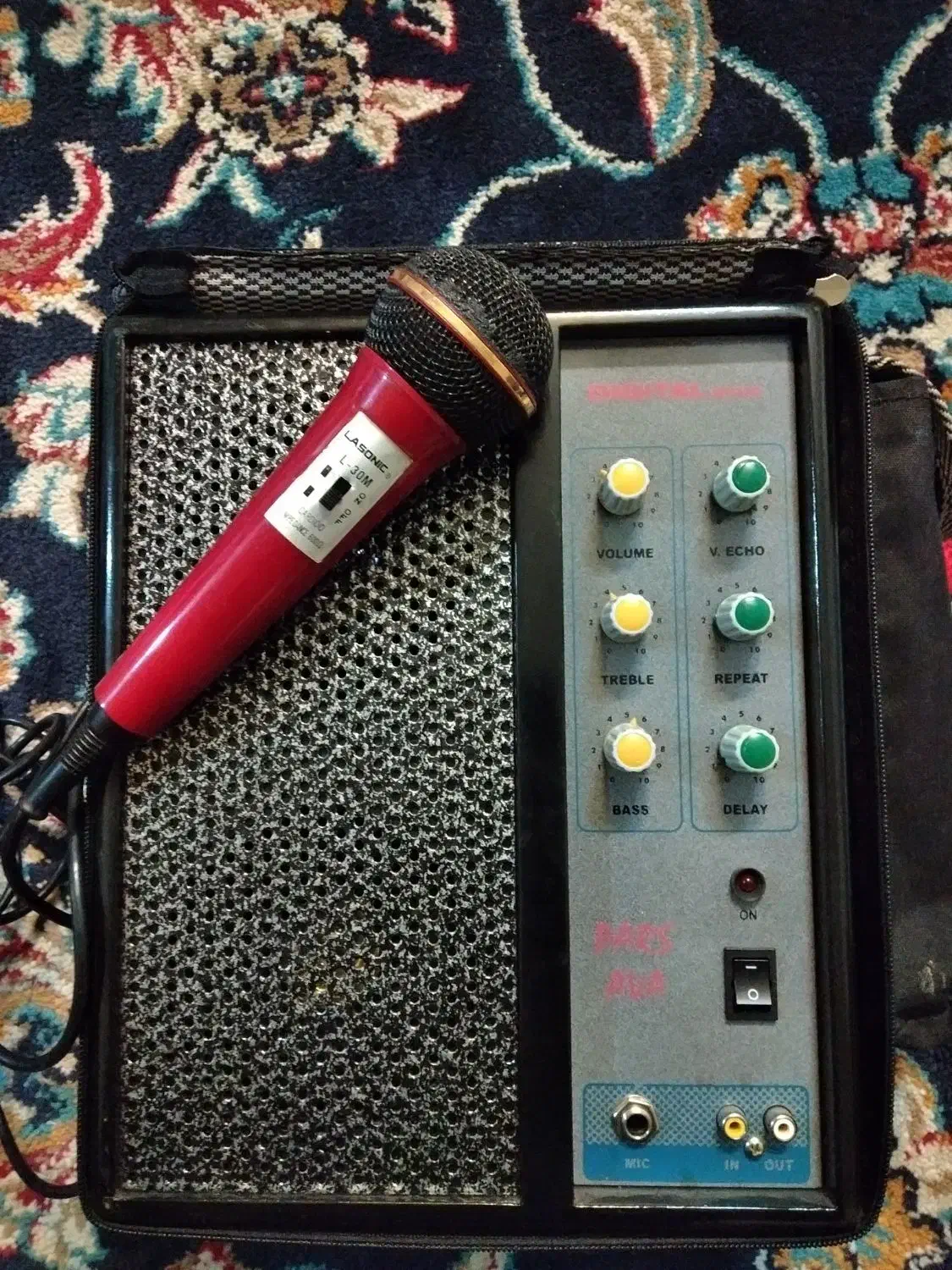 اکو همراه آوا ب همراه میکروفن|صوتی و تصویری|تهران, قاسمآباد|دیوار