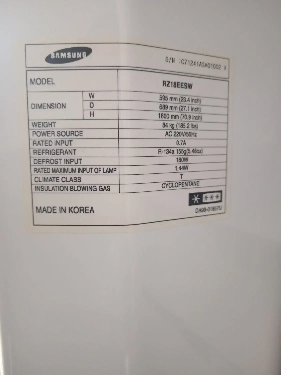 یخچال فریزر دوقلو سامسونگ اصل کره|یخچال و فریزر|شهرضا, |دیوار